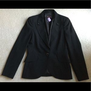 Escada black wool blazer